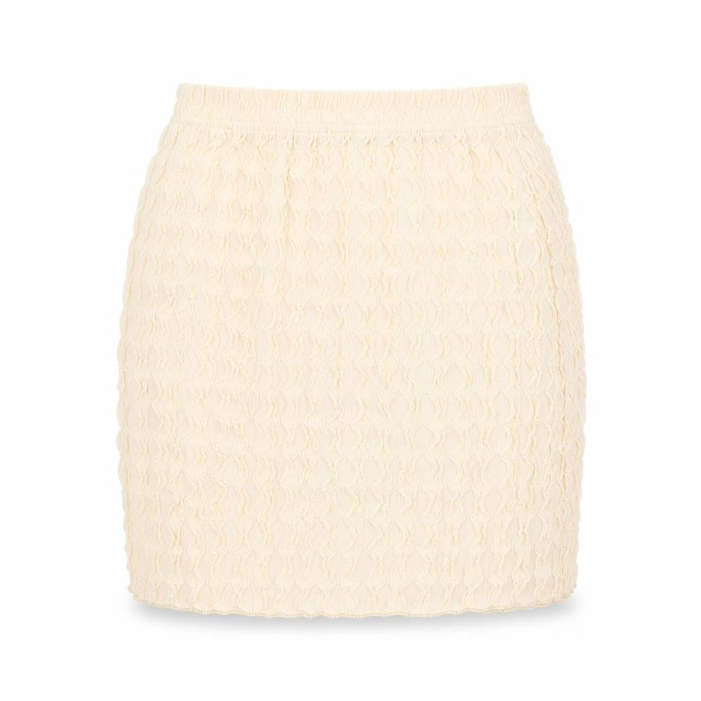 SheIn Womens Beige Polyester Straight & Pencil Skirt Size S
