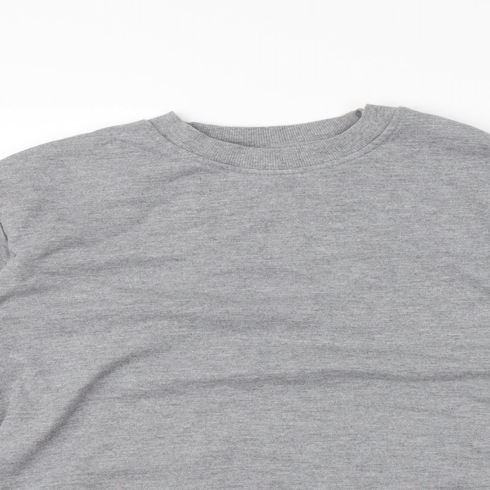 Primark Mens Grey Cotton Pullover Sweatshirt Size XS