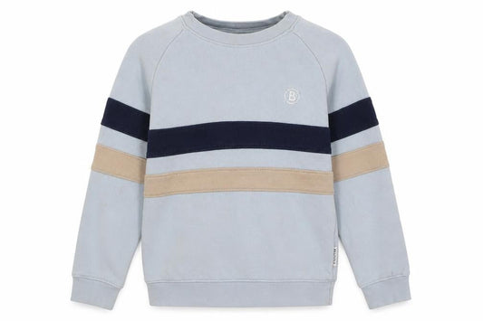 Bellfield Boys Blue Cotton Pullover Sweatshirt Size 9-10 Years Pullover