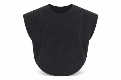 H&M Girls Black Polyamide Basic Blouse Size 14-15 Years Boat Neck Pullover