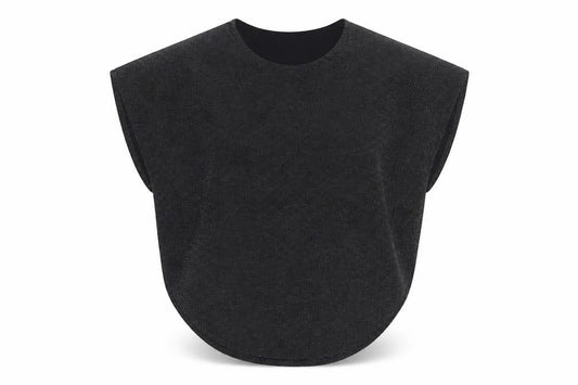 H&M Girls Black Polyamide Basic Blouse Size 14-15 Years Boat Neck Pullover