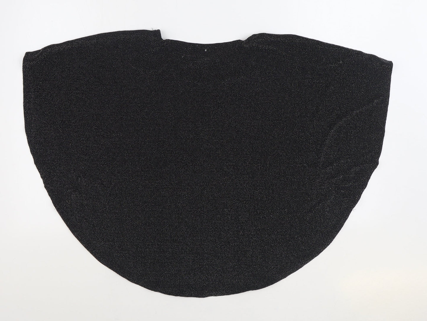 H&M Girls Black Polyamide Basic Blouse Size 14-15 Years Boat Neck Pullover