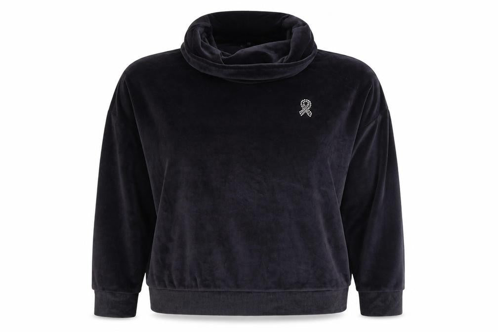 George Womens Grey Polyester Pullover Sweatshirt Size 12 Pullover