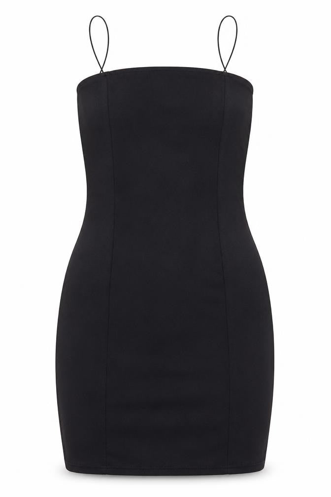 Boohoo Womens Blue Polyester Bodycon Size 12 Square Neck Pullover