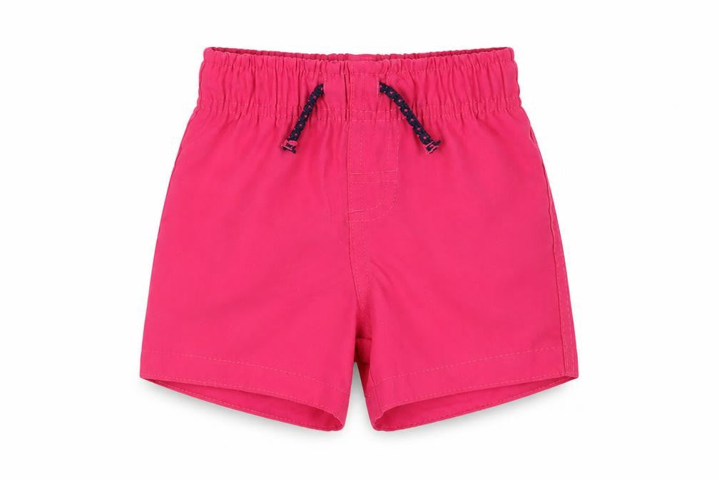 Primark Baby Pink Polyester Cropped Trousers Size 9-12 Months Drawstring - Swim Shorts