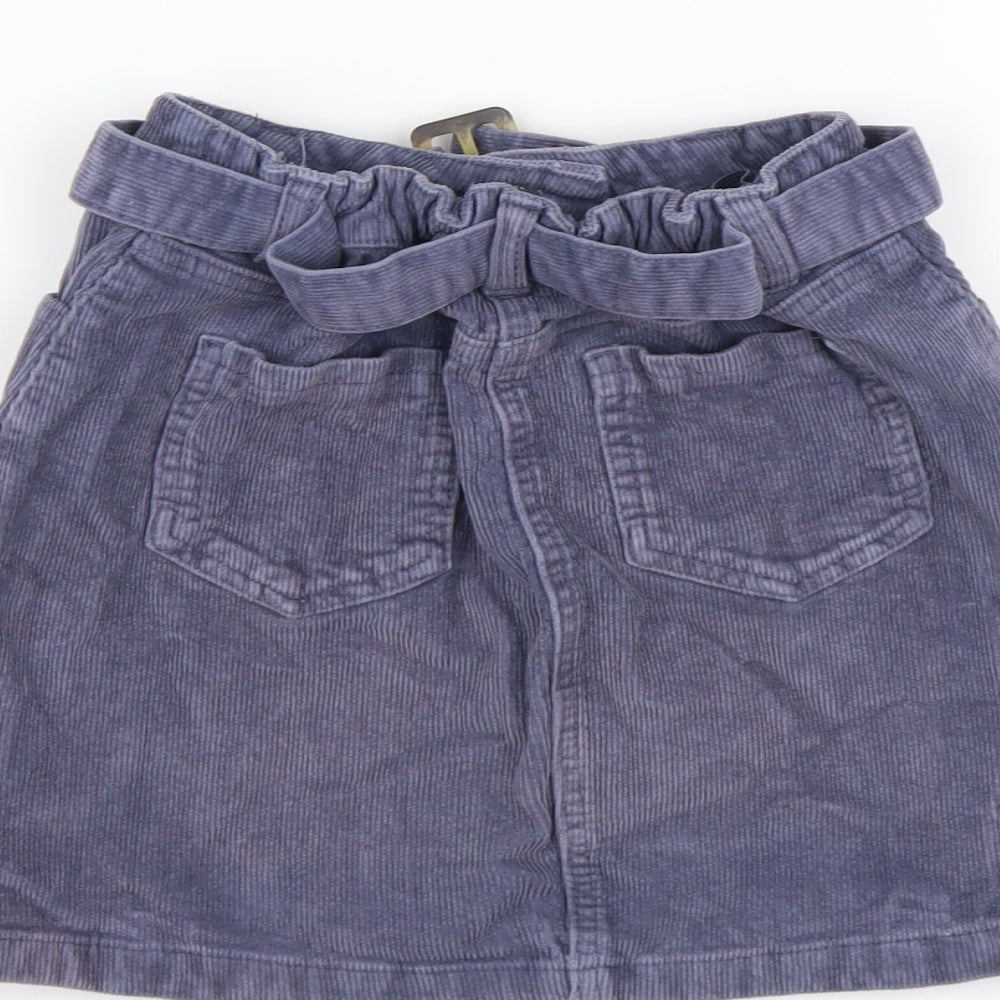 George Girls Purple Cotton Mini Set Size 9-10 Years Regular Button