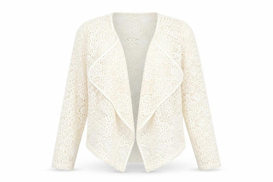 Next Womens Ivory Jacket Blazer Size 12 Hook & Eye