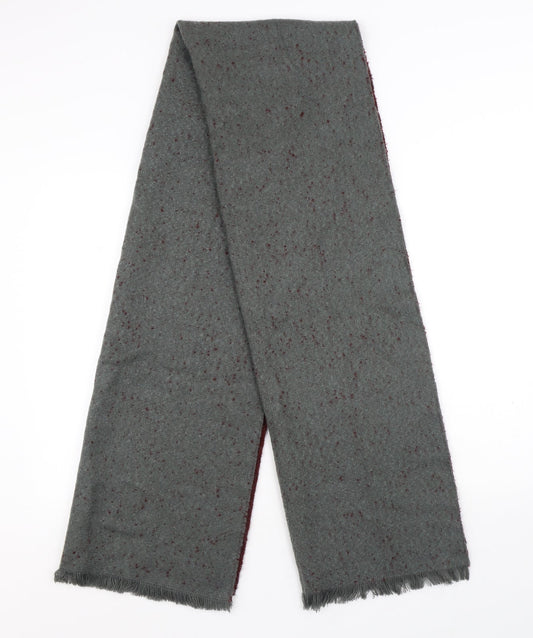 Preworn Unisex Grey Polyester Scarf