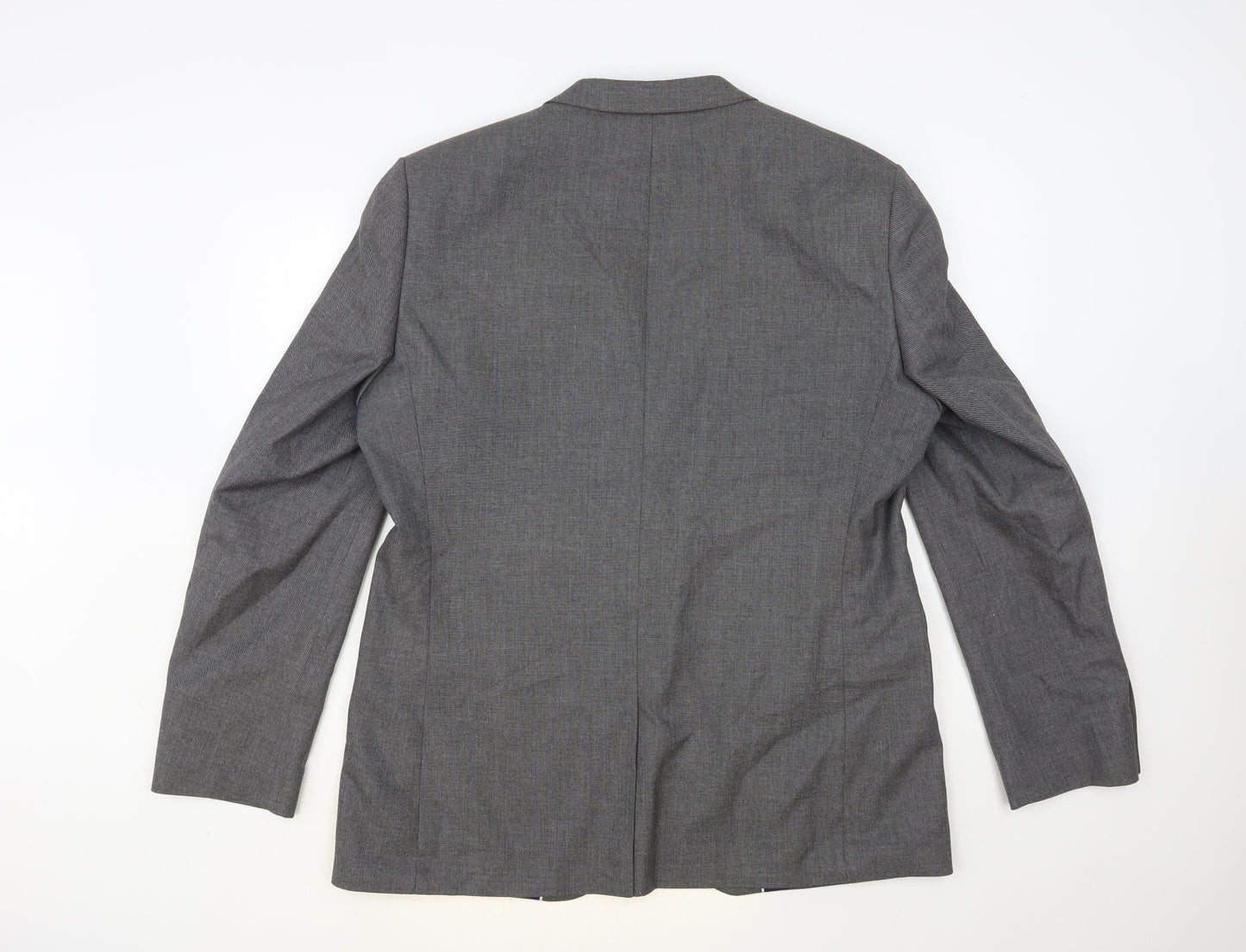 Taylor & Wright Mens Grey Polyester Jacket Blazer Size 44