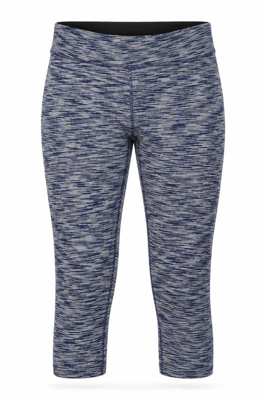 Preworn Womens Blue Striped Polyester Jogger Leggings Size S L21 in Regular