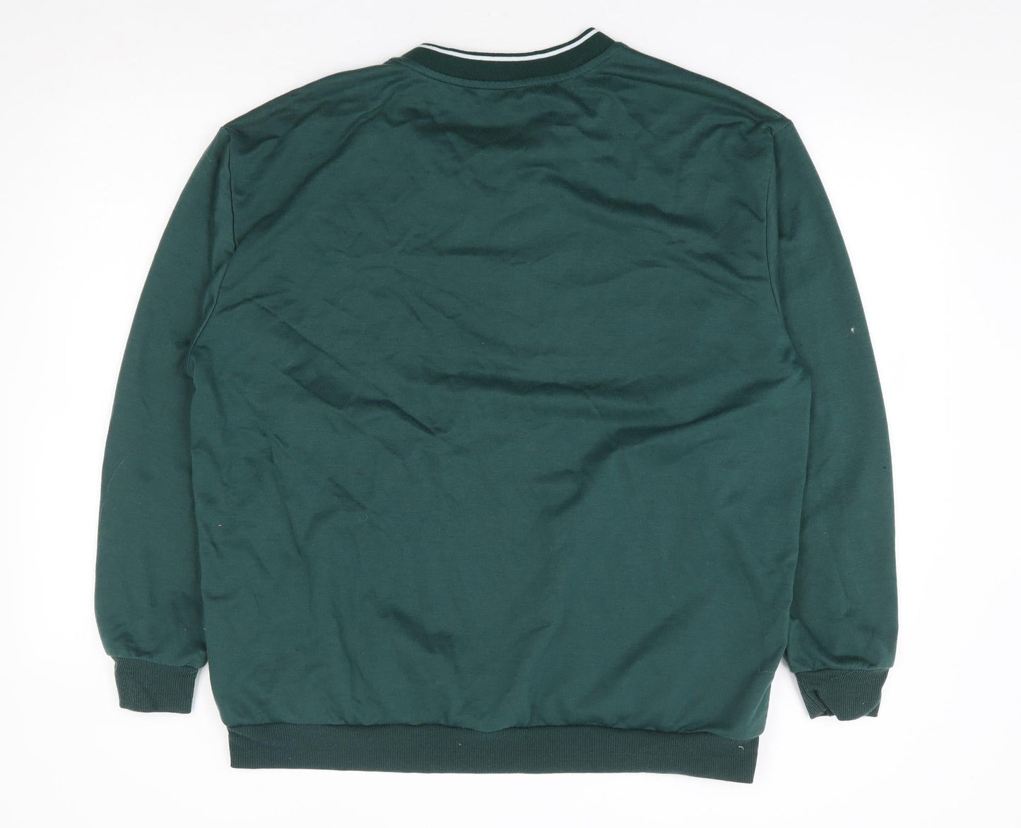 SheIn Womens Green Polyester Pullover Sweatshirt Size XL Pullover