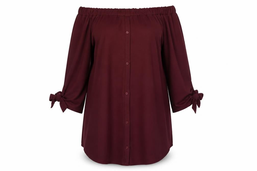 Silk Womens Purple Polyester Shirt Dress Size M Off the Shoulder Pullover