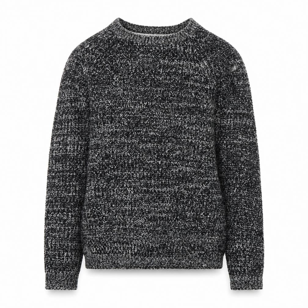 Papaya Womens Black Round Neck Acrylic Pullover Jumper Size S