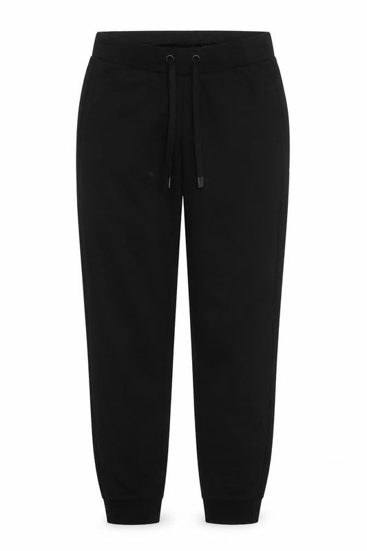 Crivit Womens Black Polyester Jogger Trousers Size S L27 in Regular Drawstring