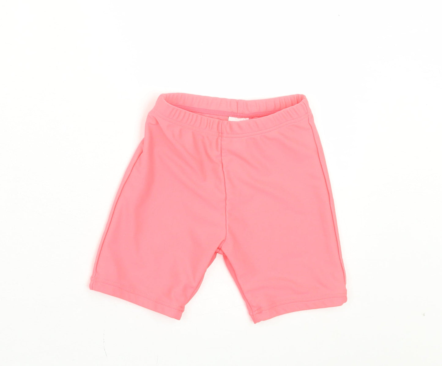 NEXT Girls Pink Polyester Compression Shorts Size 2 Years Regular