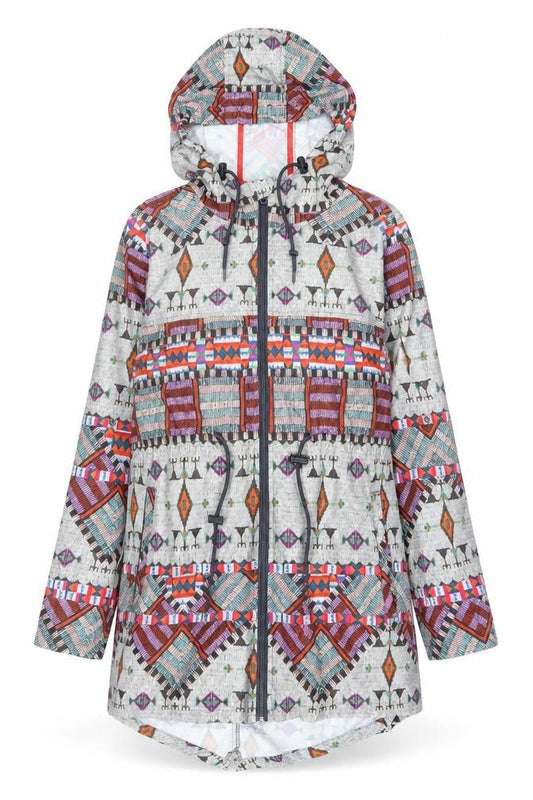 Atmosphere Womens Multicoloured Geometric Jacket Size S Zip