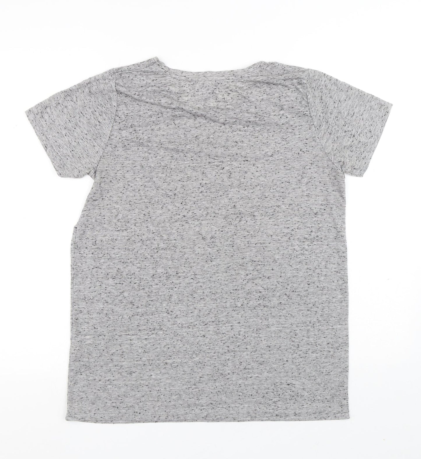 Atmosphere Womens Grey Polyester Basic T-Shirt Size 12 Round Neck - Los Angeles