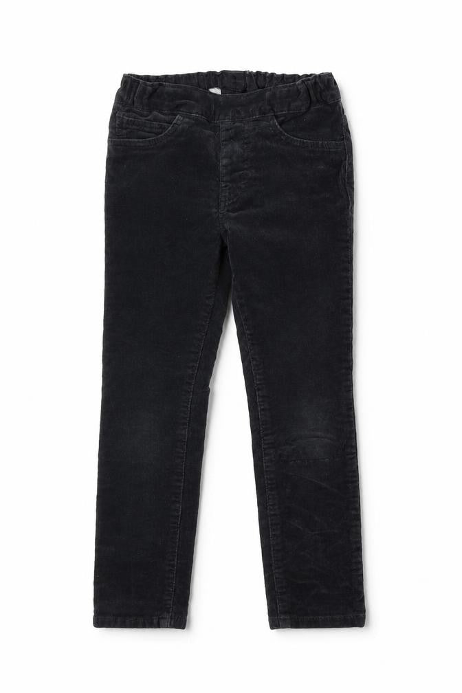 H&M Girls Black Cotton Skinny Jeans Size 5 Years Regular