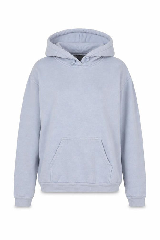 Topshop Womens Blue Cotton Pullover Hoodie Size 6