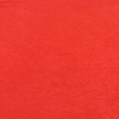 Mango Womens Red Round Neck Polyester Pullover Jumper Size M