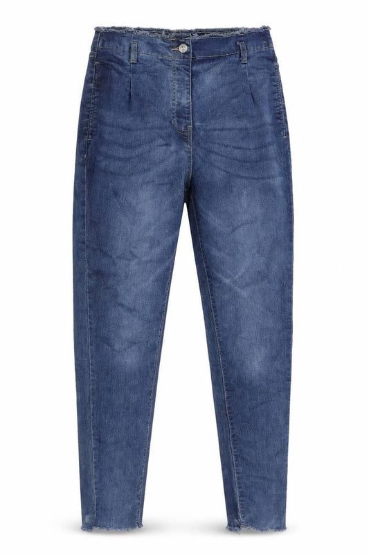PARISIAN Womens Blue Polyester Skinny Jeans Size 10 L26 in Regular