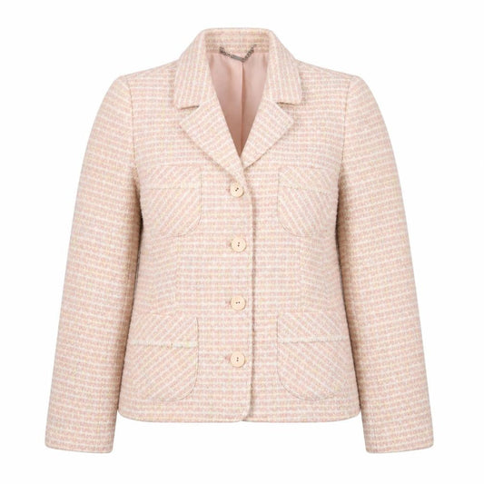 Next Womens Multicoloured Check 100% Acrylic Jacket Blazer Size 10