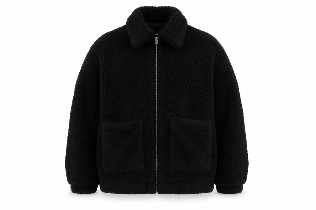 New Look Womens Black Jacket Size S Zip