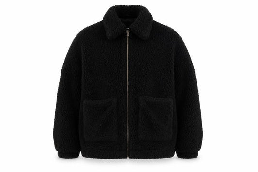 New Look Womens Black Jacket Size S Zip