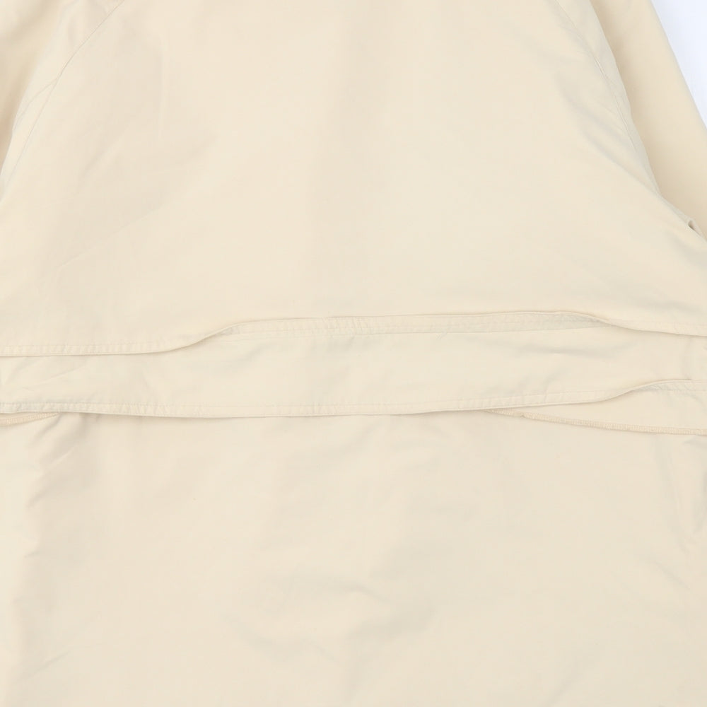 YS Womens Beige Jacket Coat Size XL Zip