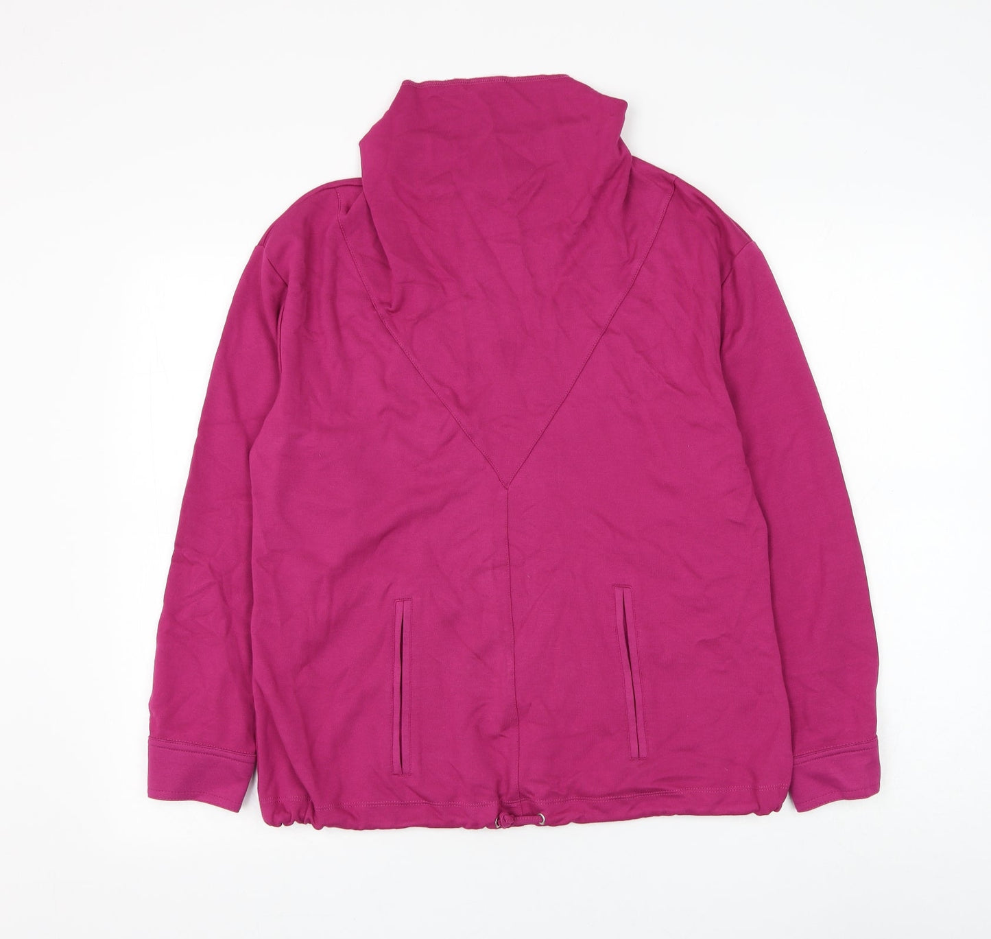 Gallery Womens Pink Viscose Pullover Sweatshirt Size S Pullover