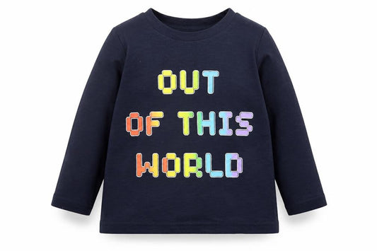 Dunnes Boys Blue Cotton Basic Casual Size 12-18 Months Crew Neck Pullover - Out Of This World