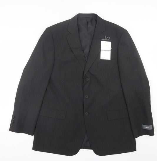 Marks and Spencer Mens Grey Polyester Jacket Suit Jacket Size 42