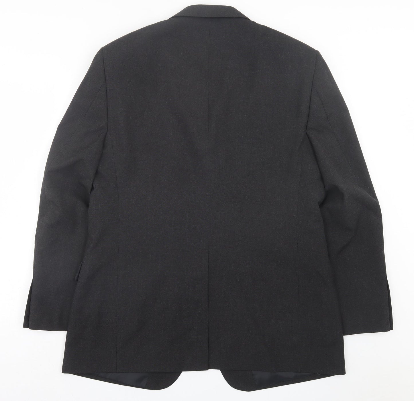 Marks and Spencer Mens Grey Polyester Jacket Suit Jacket Size 42