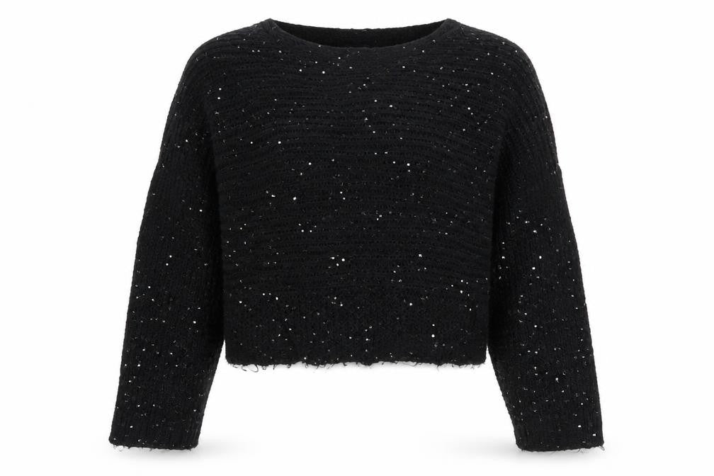 George Womens Black Boat Neck Polyester Pullover Jumper Size M