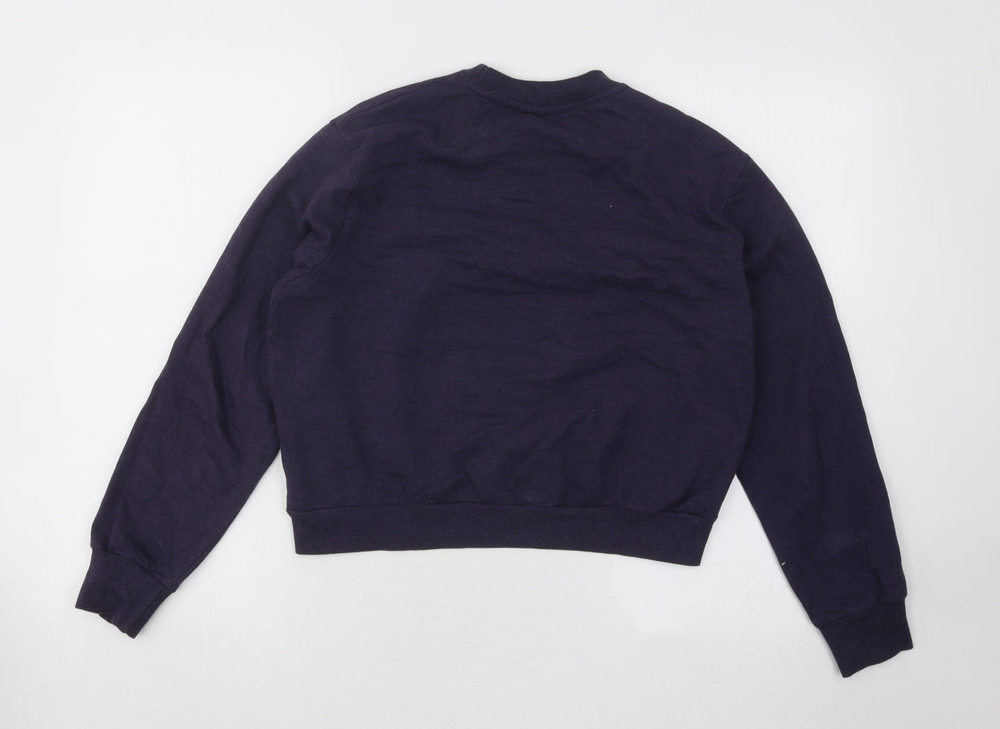 Preworn Womens Blue Cotton Pullover Sweatshirt Size S Pullover - Stranger Things