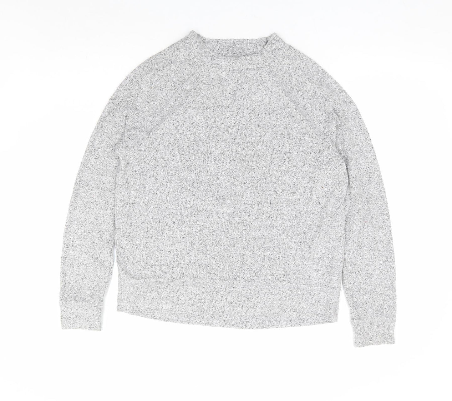 F&F Womens Grey Viscose Pullover Sweatshirt Size 12 Pullover - Lounge Top