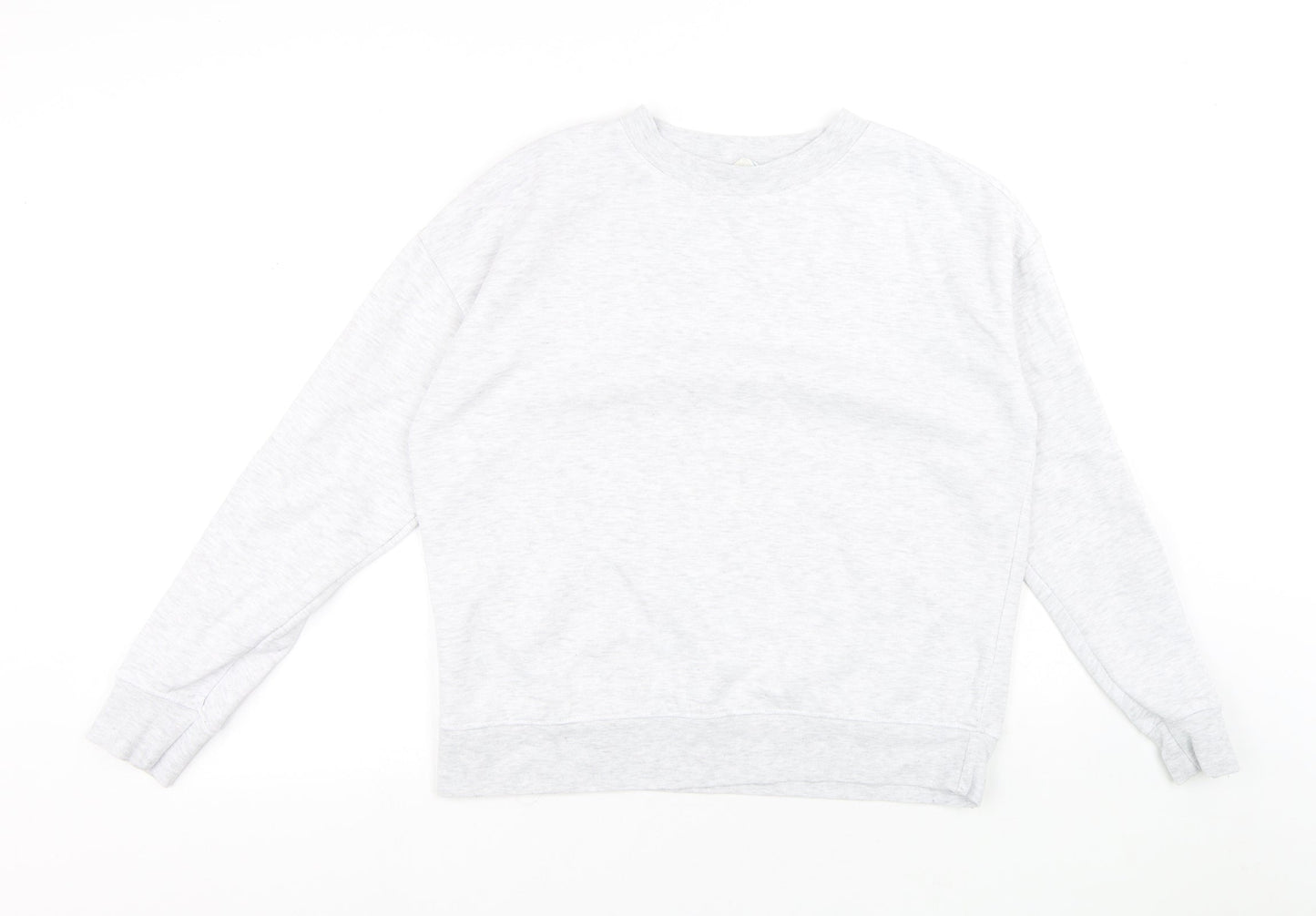 Primark Womens Grey Polyester Pullover Sweatshirt Size S