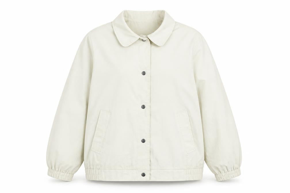 Damart Womens Beige Jacket Size 16 Button