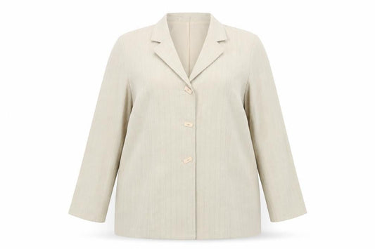 BHS Womens Green Striped Jacket Blazer Size 18 Button