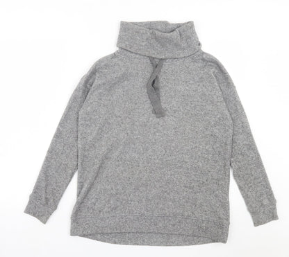 F&F Womens Grey Polyester Pullover Sweatshirt Size 6 Pullover