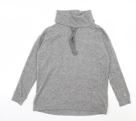 F&F Womens Grey Polyester Pullover Sweatshirt Size 6 Pullover