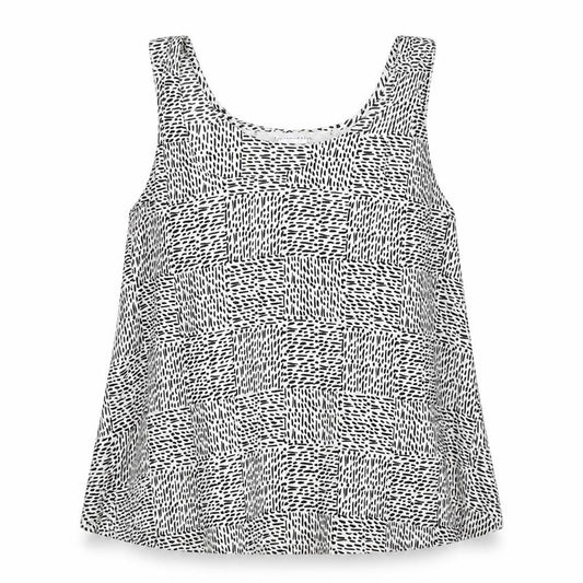 Atmosphere Womens White Geometric Polyester Basic Blouse Size 12 Round Neck