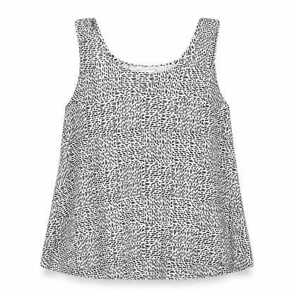 Atmosphere Womens White Geometric Polyester Basic Blouse Size 12 Round Neck