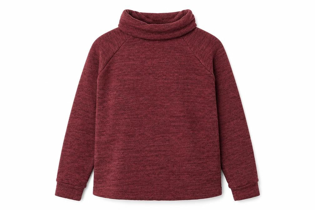 NEXT Womens Red Roll Neck Viscose Pullover Jumper Size 10