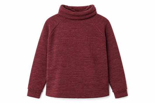 Next Womens Red Roll Neck Viscose Pullover Jumper Size 10