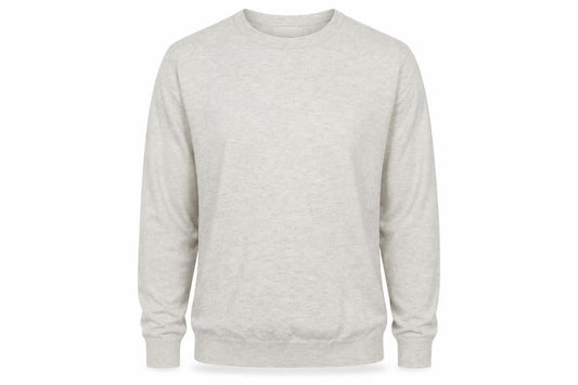 Debenhams Mens Beige Round Neck Viscose Pullover Jumper Size M