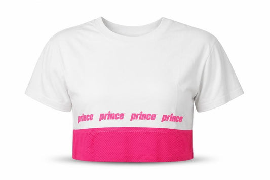 Primark Womens White Cotton Basic T-Shirt Size 6 Round Neck - Prince