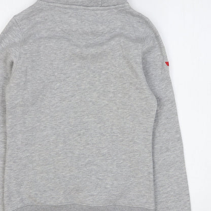 Fanatics Womens Grey Cotton Pullover Hoodie Size 8 Pullover