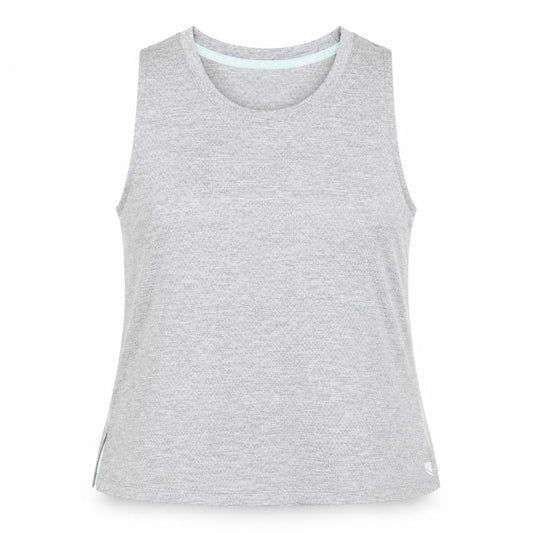 George Womens Grey Polyester Basic Tank Size S Round Neck Pullover