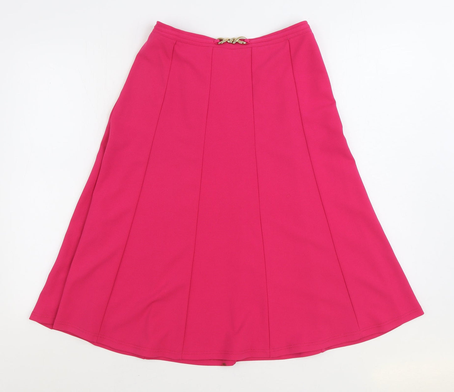 Gerard Womens Pink Polyester A-Line Skirt Size 10